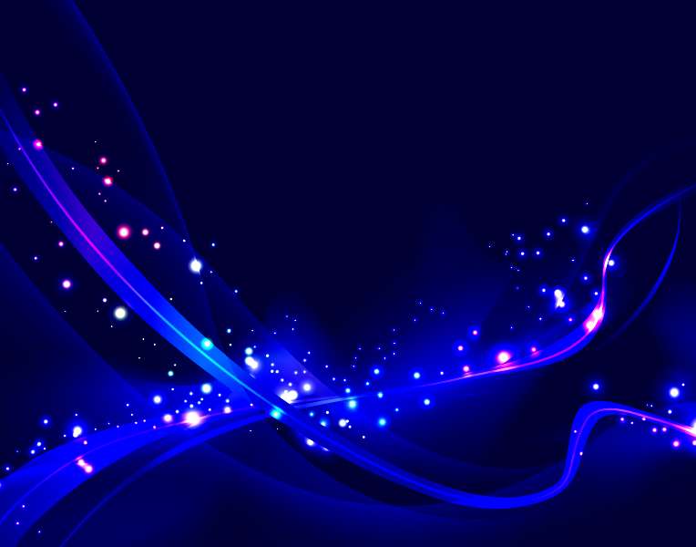 free vector Abstract Blue Light Vector Background